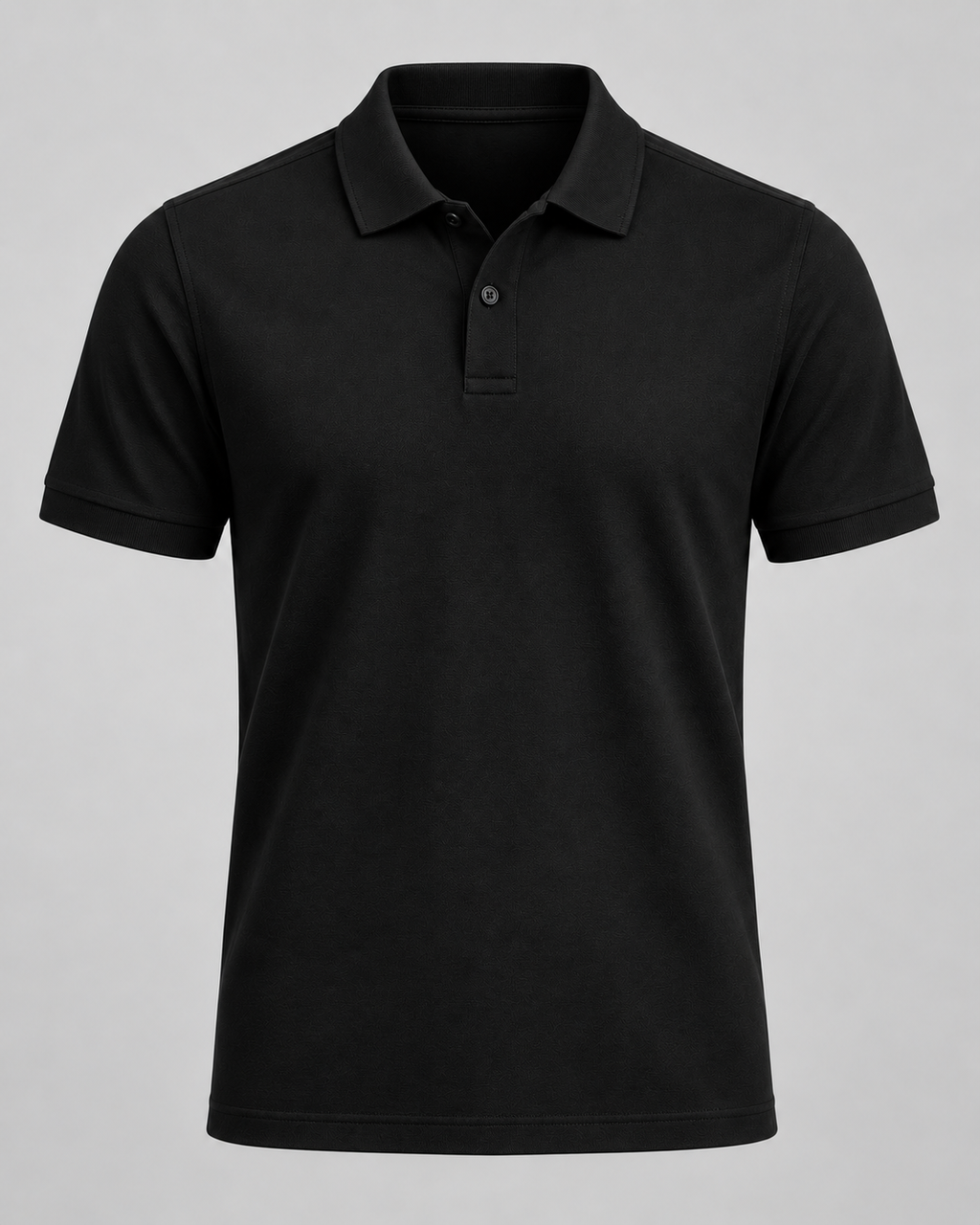 Men’s Pima Polo – Black