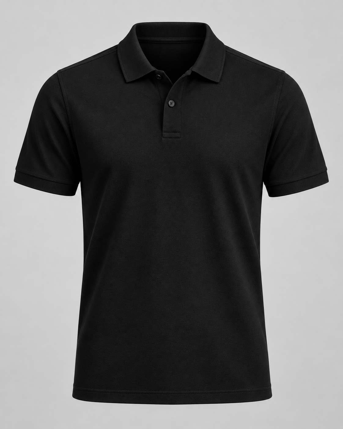 Men’s Pima Polo – Black