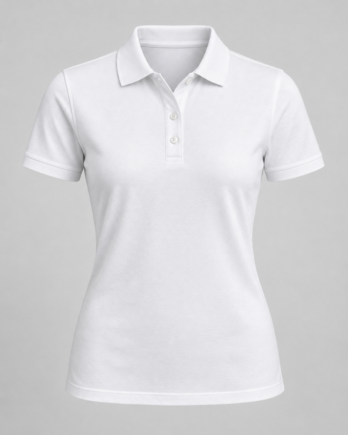 Women’s Pima Polo – Black